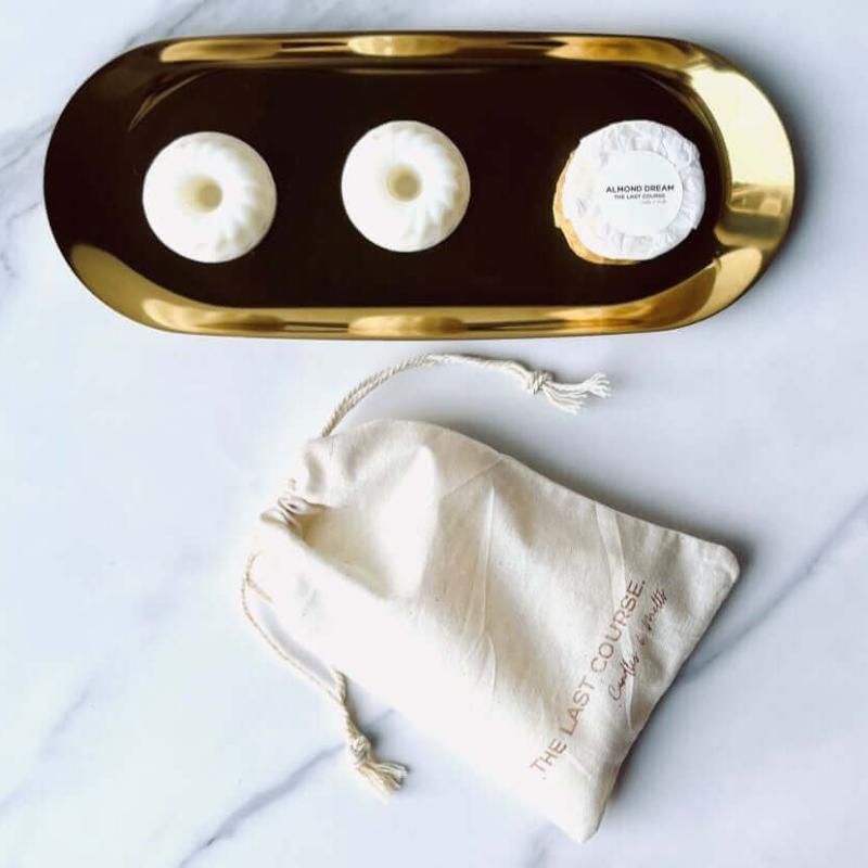 Almond Dream Coconut Wax Melts by The Last Course Candles – Sweet, Nutty Fragrance