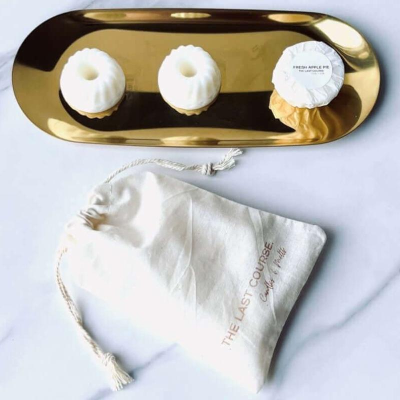 Fresh Apple Pie Wax Melts by The Last Course Candles – Delicious Apple Pie Fragrance