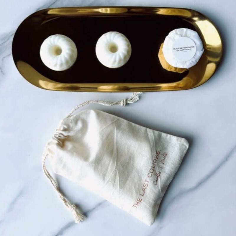 Heavenly Brownie Coconut Wax Melts by The Last Course Candles – Rich Brownie Scent
