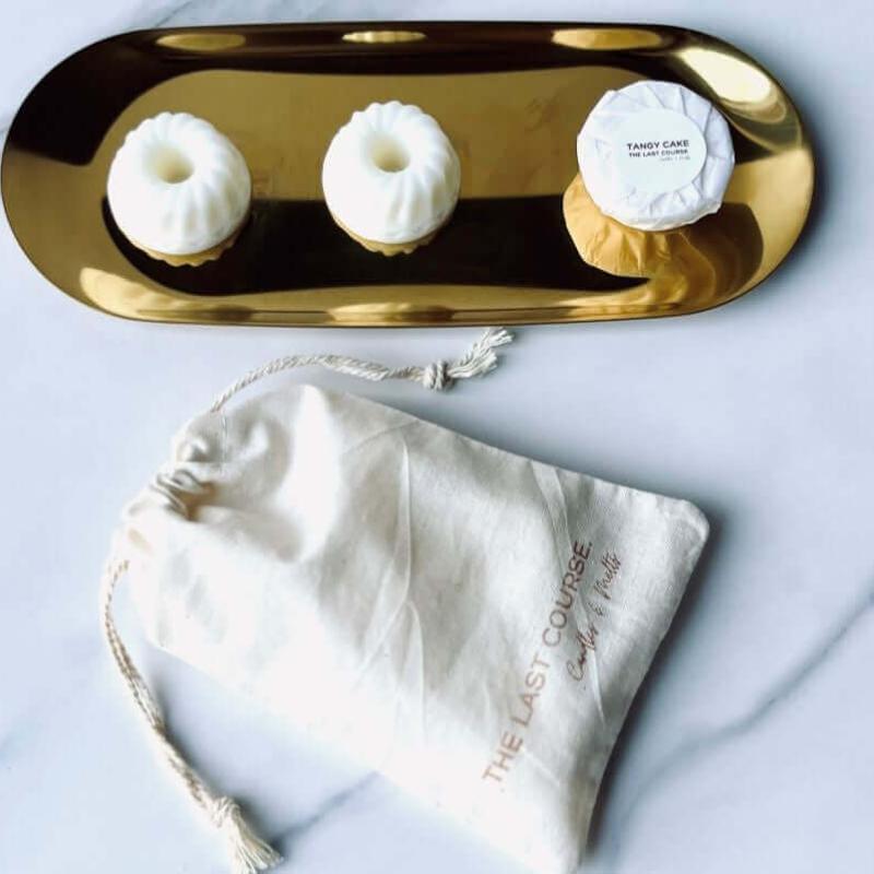 Shop Lemon Pound Cake Wax Melts | The Last Course Candles | Natural Wax Melts