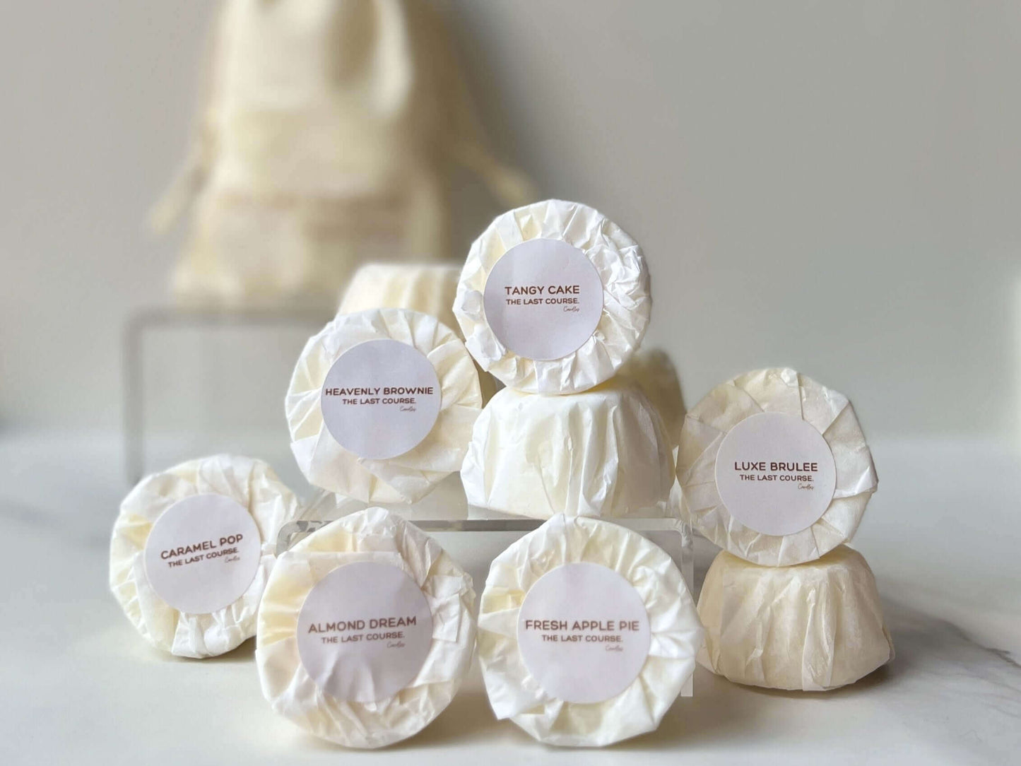 Scent Sampler Pack by The Last Course Candles – best-selling sweet-scented coconut wax candles