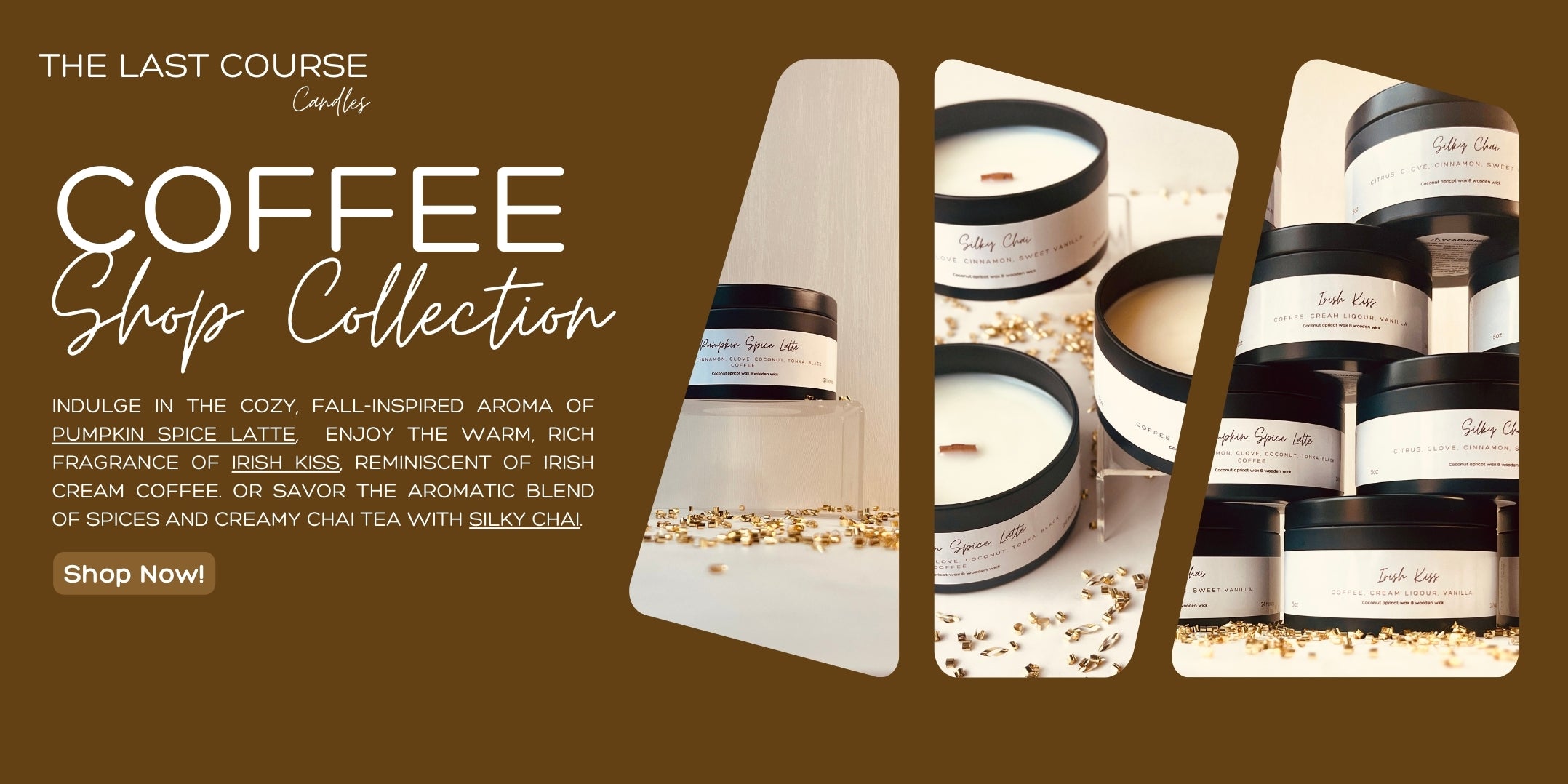 Coffee Collection | Pumpkin Spice Latte | The Last Course Candle